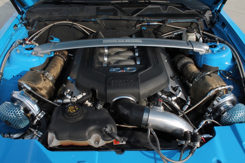 UPP COYOTE MUSTANG Twin Turbo Kit (11-14) This system features a 304 stainl...